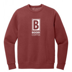 WASHED FLEECE CREW SWEATSHIRT