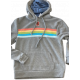 HAPPY STRIPE HOODIE
