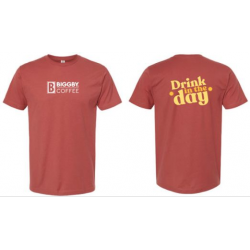 "Drink In The Day" Sticker Shirt