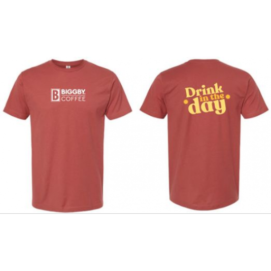 "Drink In The Day" Sticker Shirt