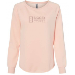 Independent Trading Co. - Women's California Wave Wash Crewneck Sweatshirt. PRM2000