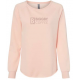 Independent Trading Co. - Women's California Wave Wash Crewneck Sweatshirt. PRM2000