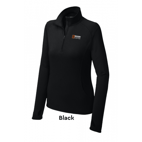 Ladies Sport-Wick ® Stretch 1/2-Zip Pullover Ladies Sport-Wick ® Stretch 1/2-Zip Pullover