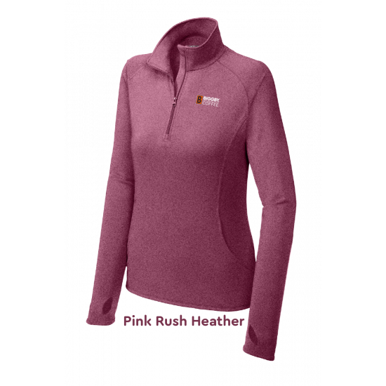 Ladies Sport-Wick ® Stretch 1/2-Zip Pullover Ladies Sport-Wick ® Stretch 1/2-Zip Pullover