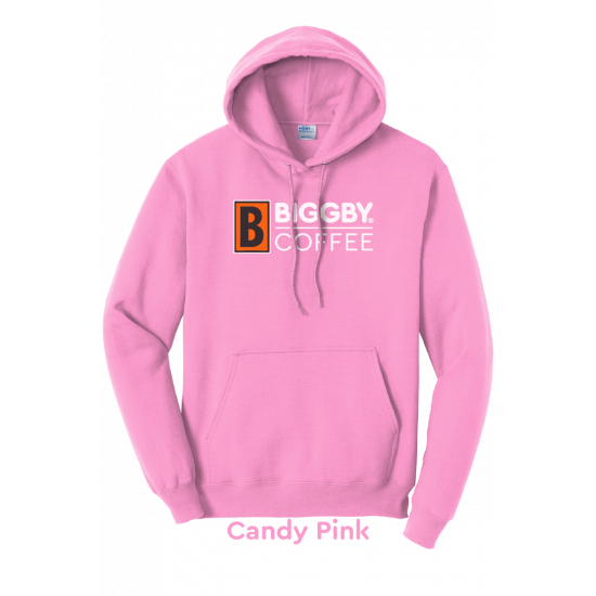 Core Fleece Pullover Hooded Sweatshirt - Full Front Logo Core Fleece Pullover Hooded Sweatshirt - Full Front Logo