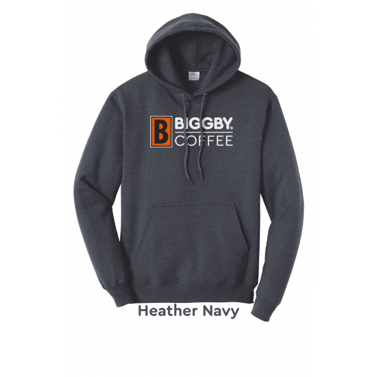 Core Fleece Pullover Hooded Sweatshirt - Full Front Logo Core Fleece Pullover Hooded Sweatshirt - Full Front Logo