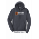 Core Fleece Pullover Hooded Sweatshirt - Full Front Logo Core Fleece Pullover Hooded Sweatshirt - Full Front Logo