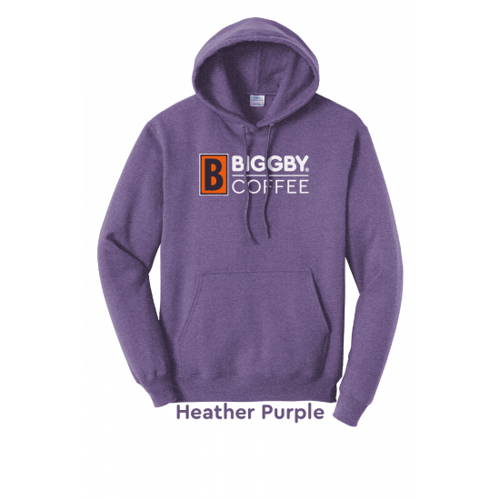 Core Fleece Pullover Hooded Sweatshirt - Full Front Logo Core Fleece Pullover Hooded Sweatshirt - Full Front Logo