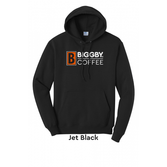 Core Fleece Pullover Hooded Sweatshirt - Full Front Logo Core Fleece Pullover Hooded Sweatshirt - Full Front Logo