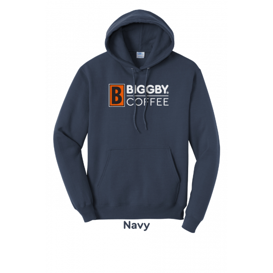 Core Fleece Pullover Hooded Sweatshirt - Full Front Logo Core Fleece Pullover Hooded Sweatshirt - Full Front Logo