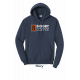 Core Fleece Pullover Hooded Sweatshirt - Full Front Logo Core Fleece Pullover Hooded Sweatshirt - Full Front Logo