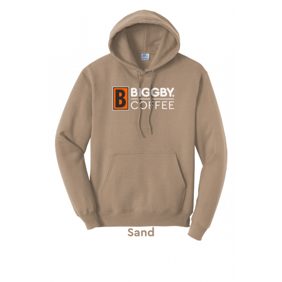 Core Fleece Pullover Hooded Sweatshirt - Full Front Logo Core Fleece Pullover Hooded Sweatshirt - Full Front Logo