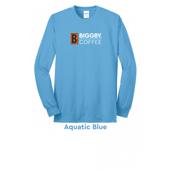 Long Sleeve Core Blend Tee - Full Front Logo