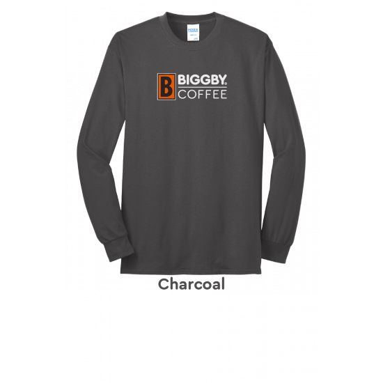 Long Sleeve Core Blend Tee - Full Front Logo