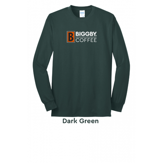 Long Sleeve Core Blend Tee - Full Front Logo