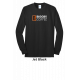 Long Sleeve Core Blend Tee - Full Front Logo