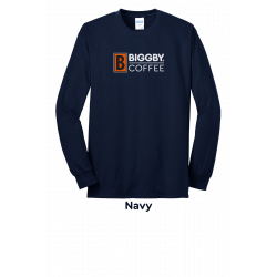 Long Sleeve Core Blend Tee - Full Front Logo