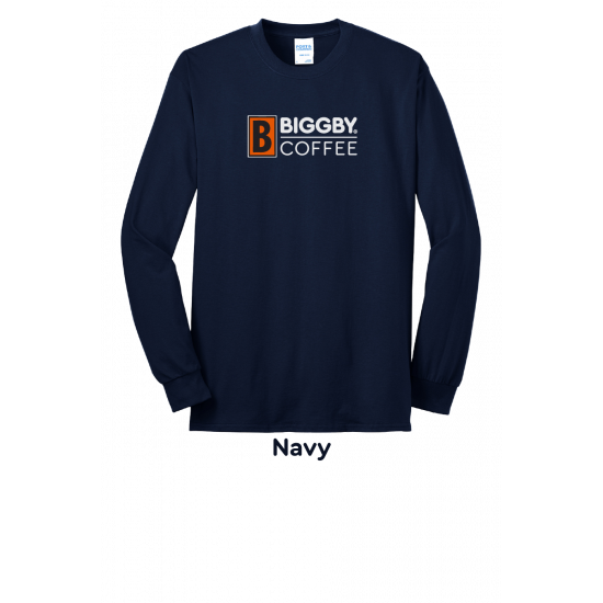 Long Sleeve Core Blend Tee - Full Front Logo