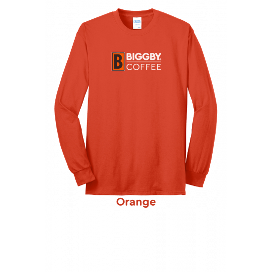 Long Sleeve Core Blend Tee - Full Front Logo