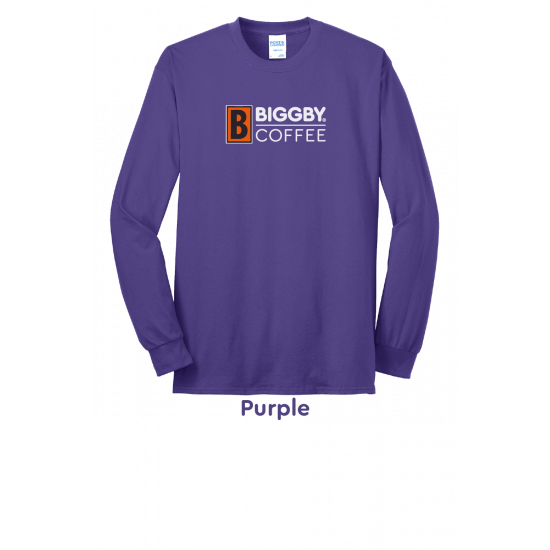 Long Sleeve Core Blend Tee - Full Front Logo