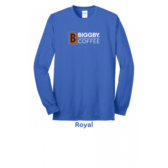 Long Sleeve Core Blend Tee - Full Front Logo