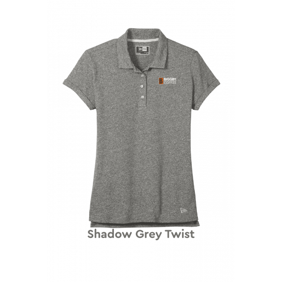 New Era Ladies Slub Twist Polo New Era Ladies Slub Twist Polo