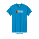 Summer Colors 100% Cotton T-Shirt - Full Front Design