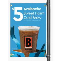 Avalanche Pole Sign Set