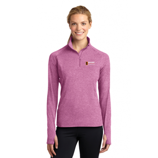Ladies Sport-Wick ®  Stretch 1/2-Zip Pullover